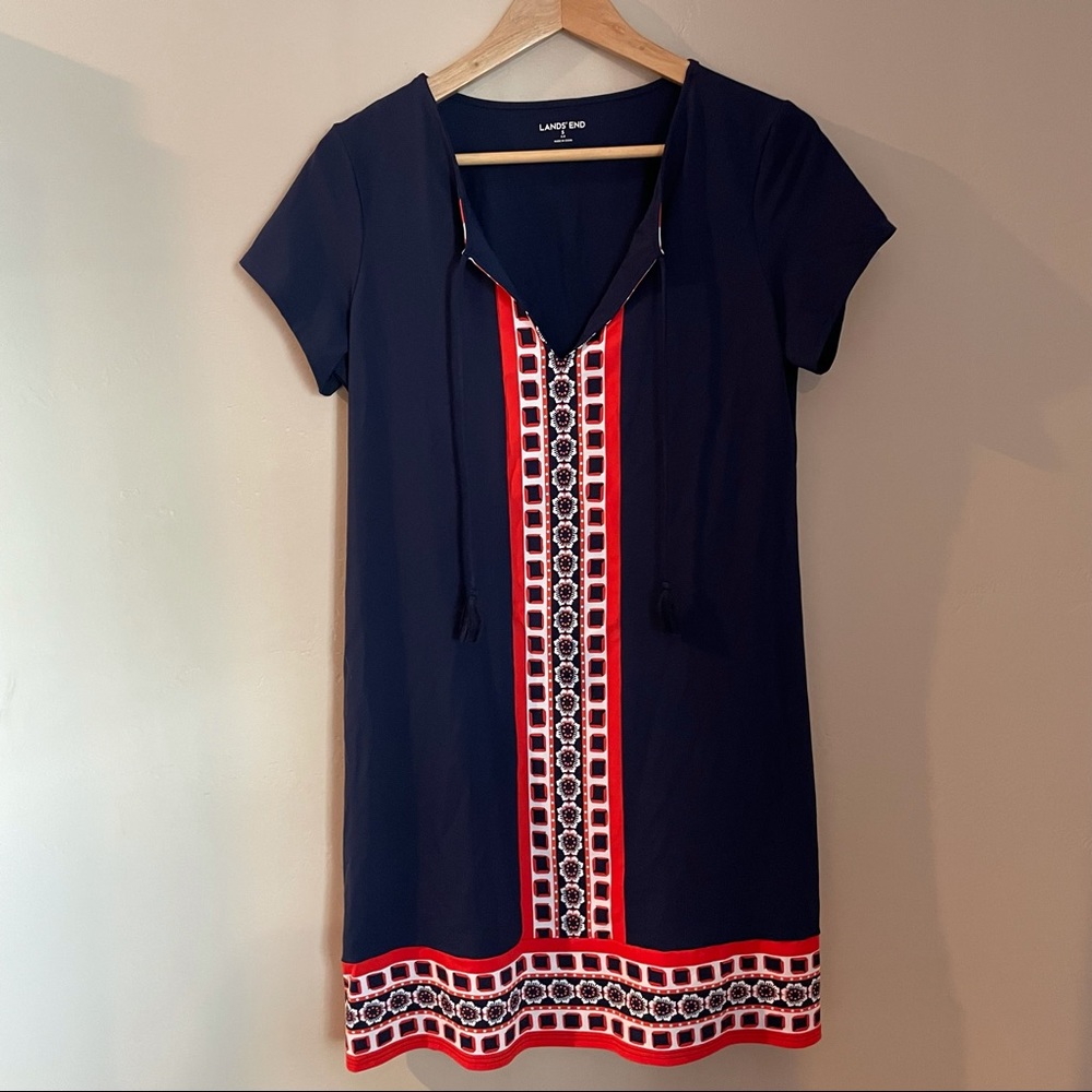 Lands End Boho Summer Dress